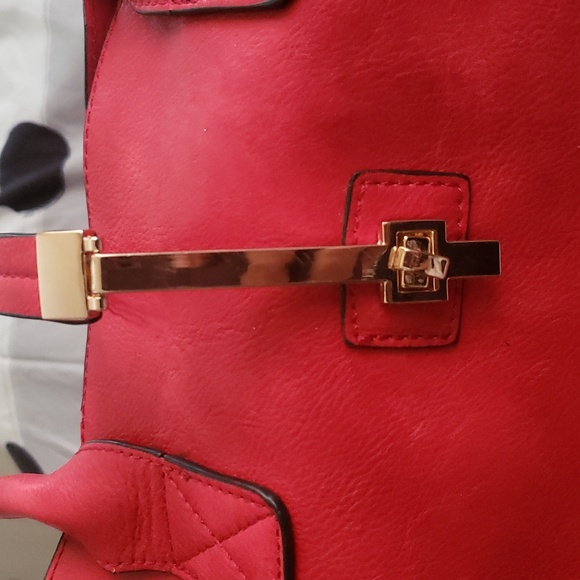 NWOT Exquisite Mellow world vegan leather "jasmine" satchel purse, Beautiful … - Picture 2 of 8